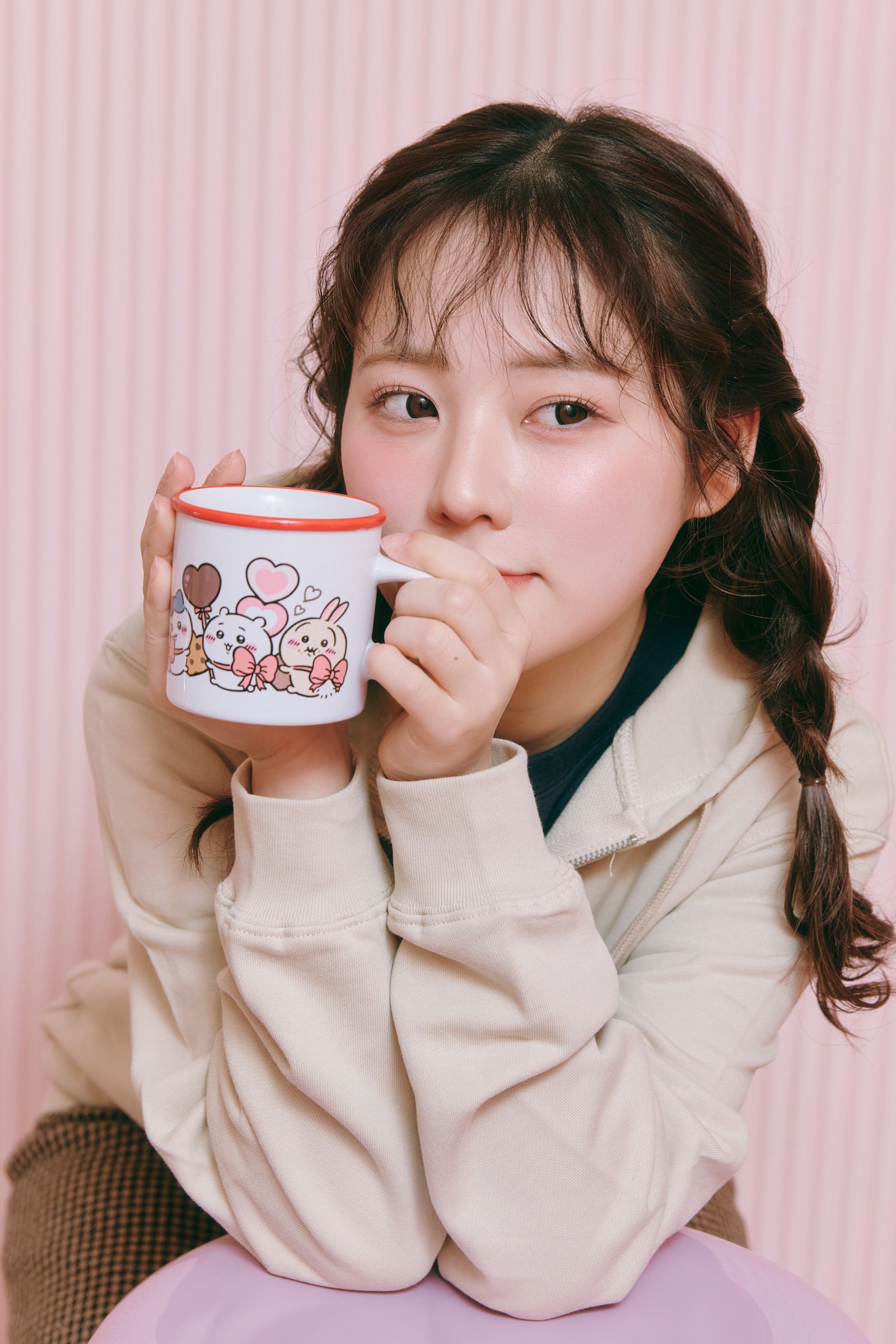 ちいかわ マグカップ ちいかわ ホーローマグカップ（ハチワレ） | ちいかわマーケット 公式