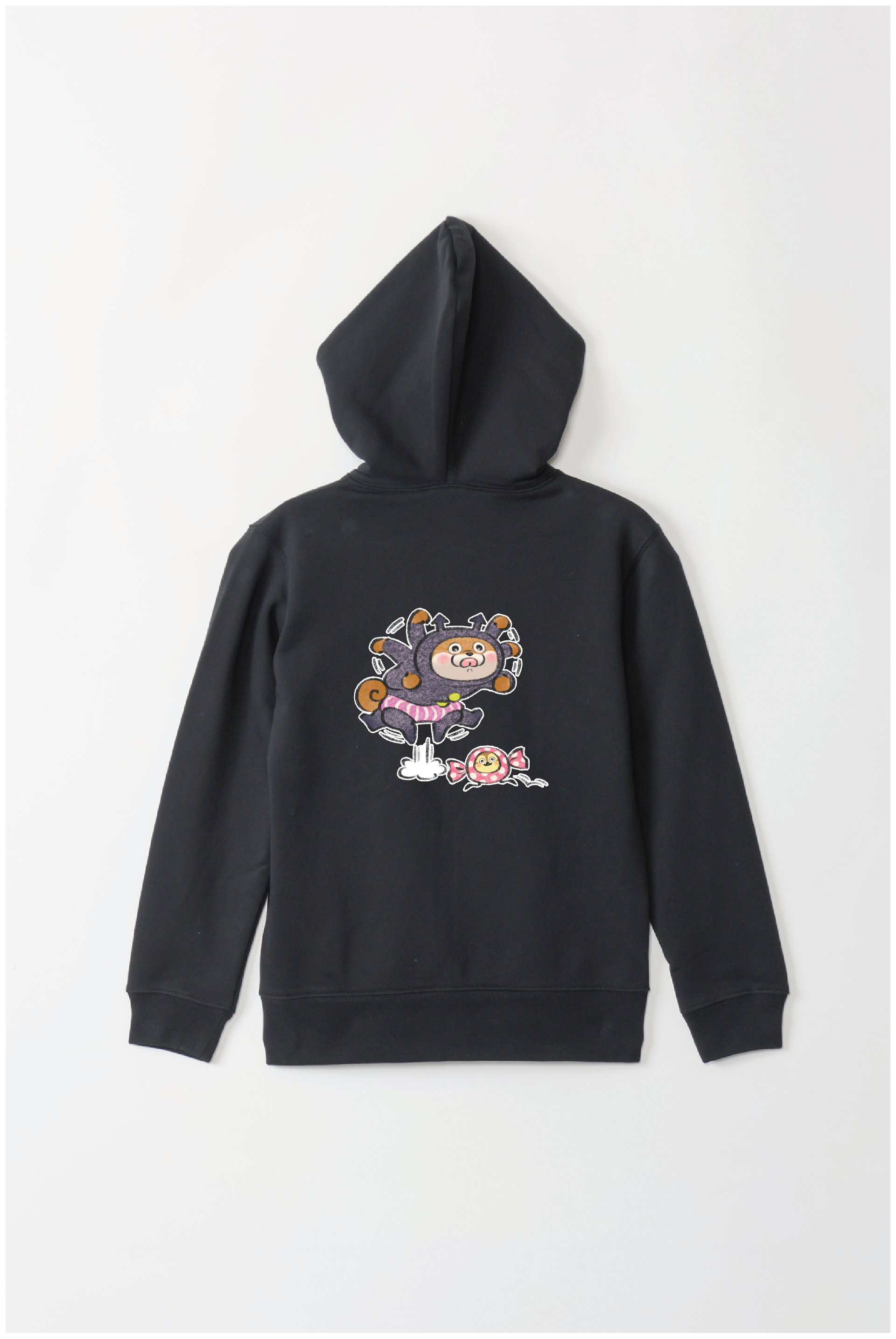 可愛い嘘のカワウソ 悪魔だぬ キッズパーカー – Talking Heads ODM