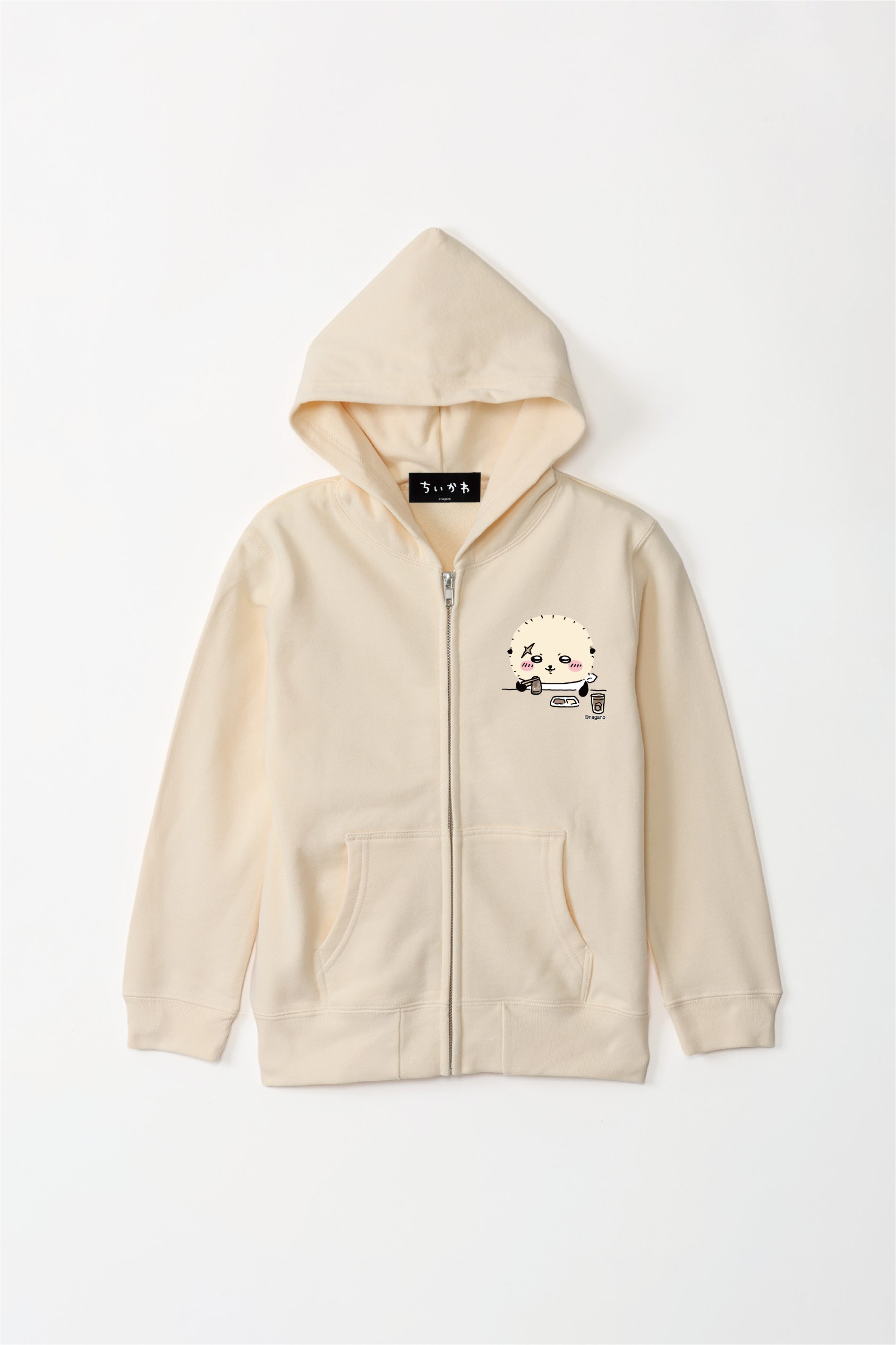 ちいかわ 焼肉(ラッコ) キッズパーカー – Talking Heads ODM ちいかわ 焼肉(ラッコ) キッズパーカー – Talking Heads ODM