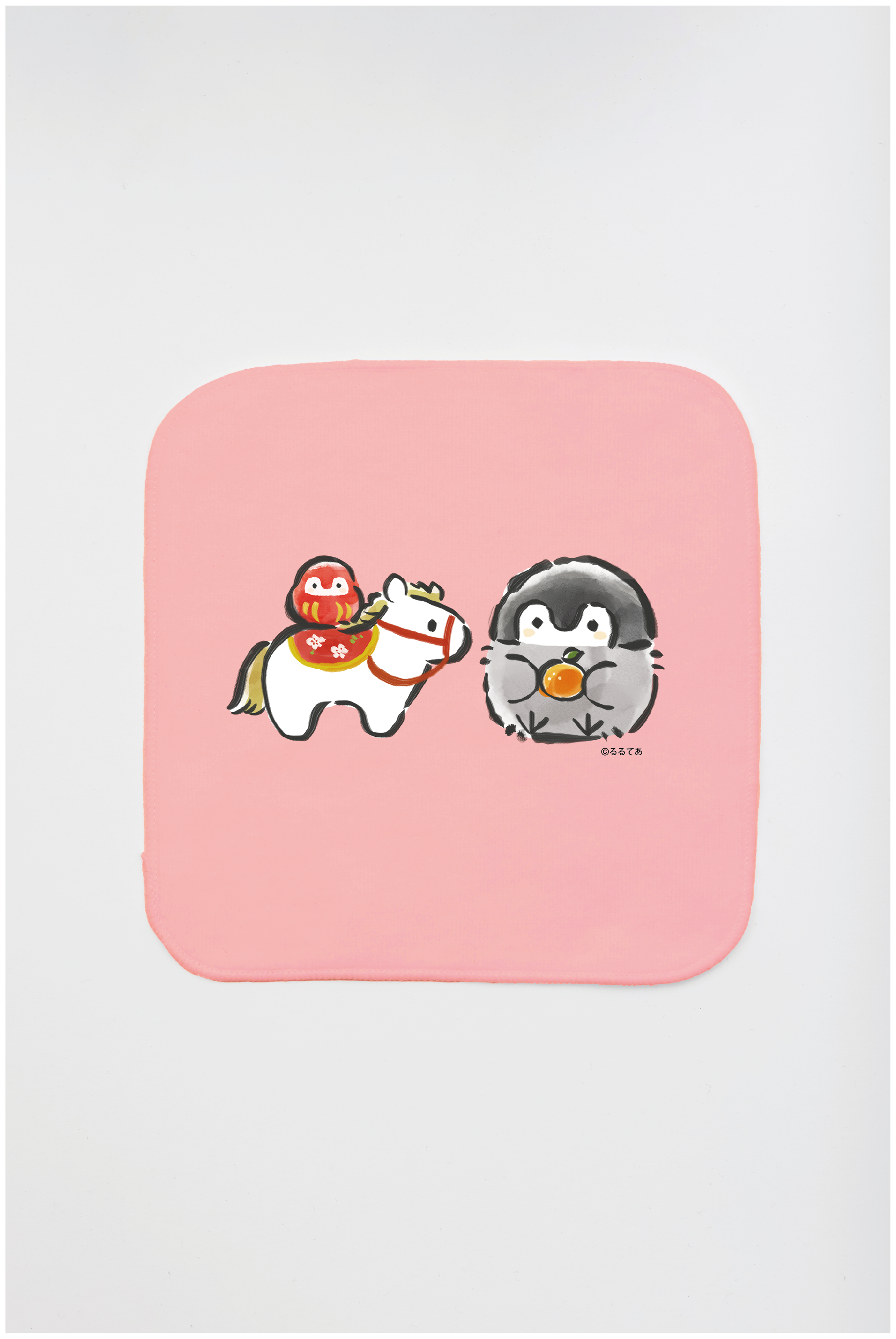 コウペンちゃん 馬とコウペンちゃん ミニタオル – Talking Heads ODM