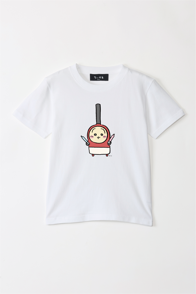 期間限定デザイン】ちいかわ カチッうさぎ キッズTシャツ
