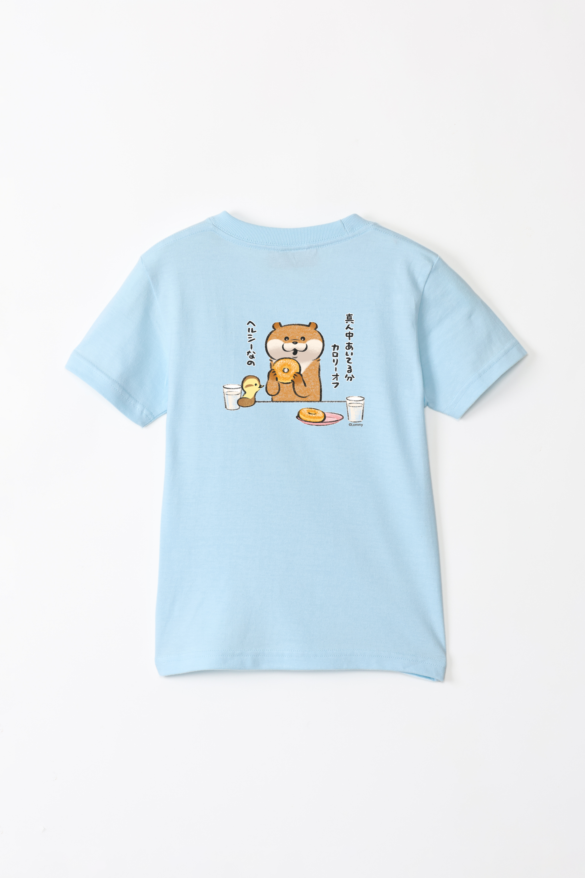 ThinkingDogsグッズ等 可愛い嘘のカワウソ ドーナツ キッズTシャツ – Talking Heads ODM
