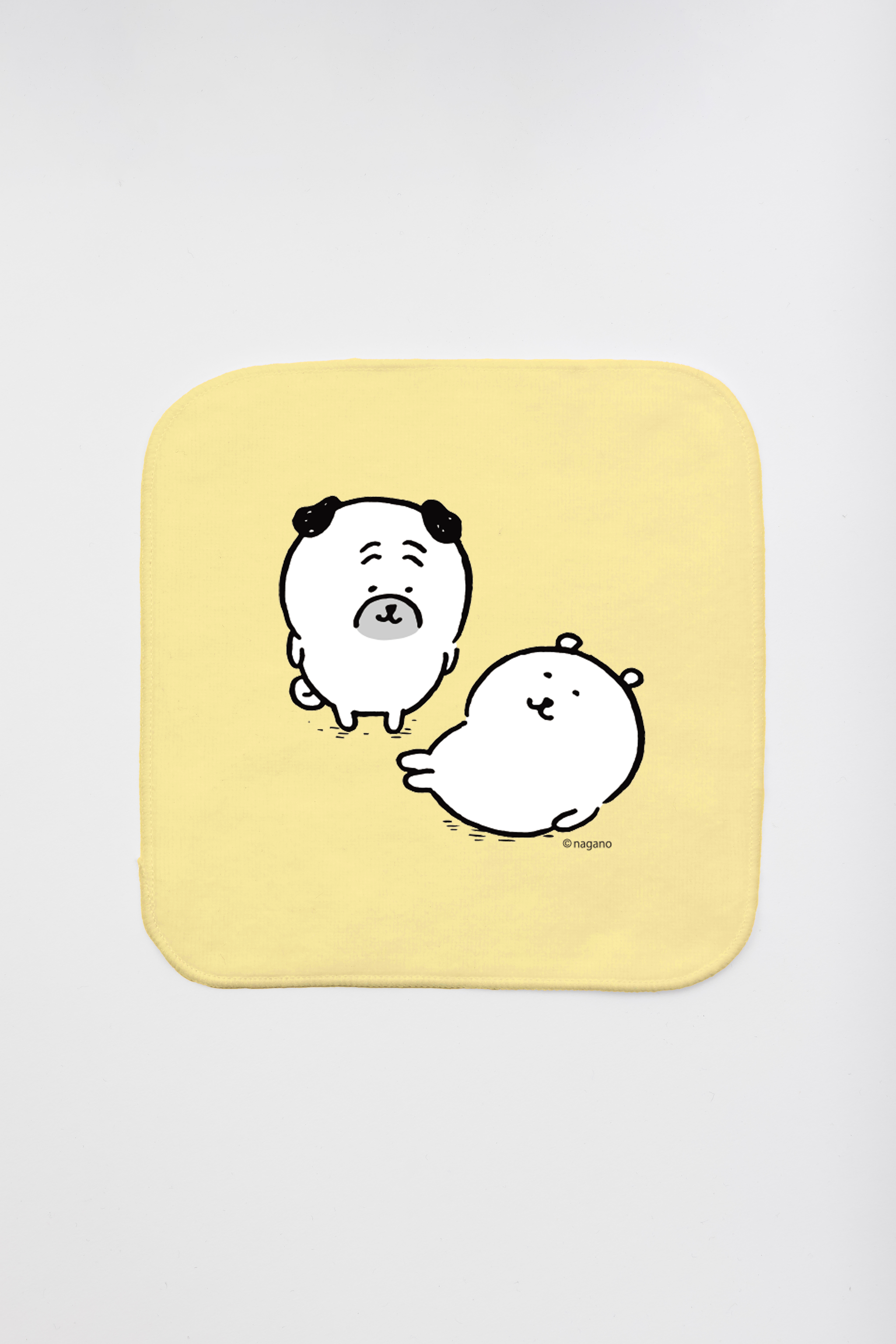 イエロー　タオルキャラ イエロー タオルキャラ