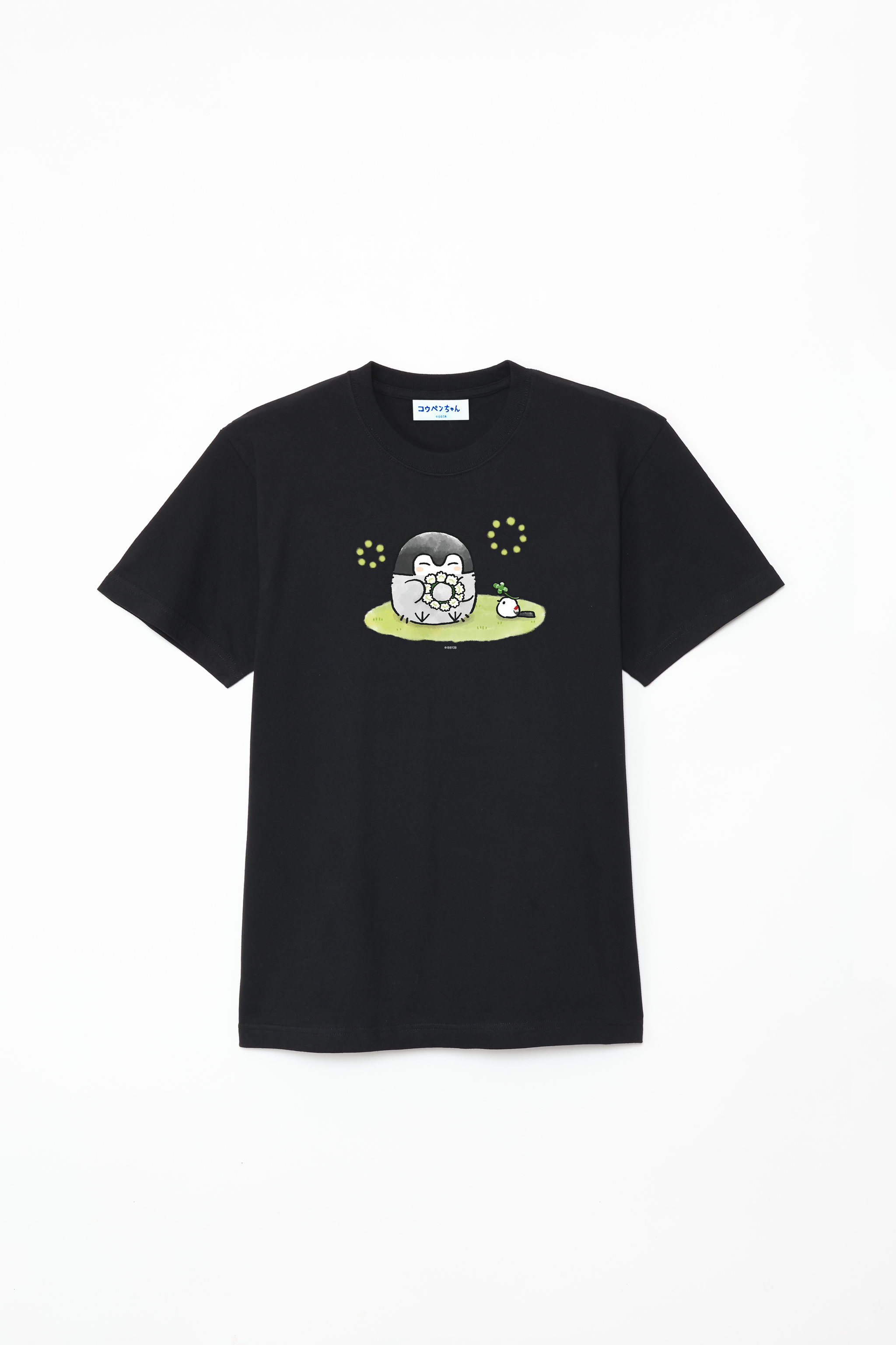 コウペンちゃん 花かんむり作り Tシャツ – Talking Heads ODM