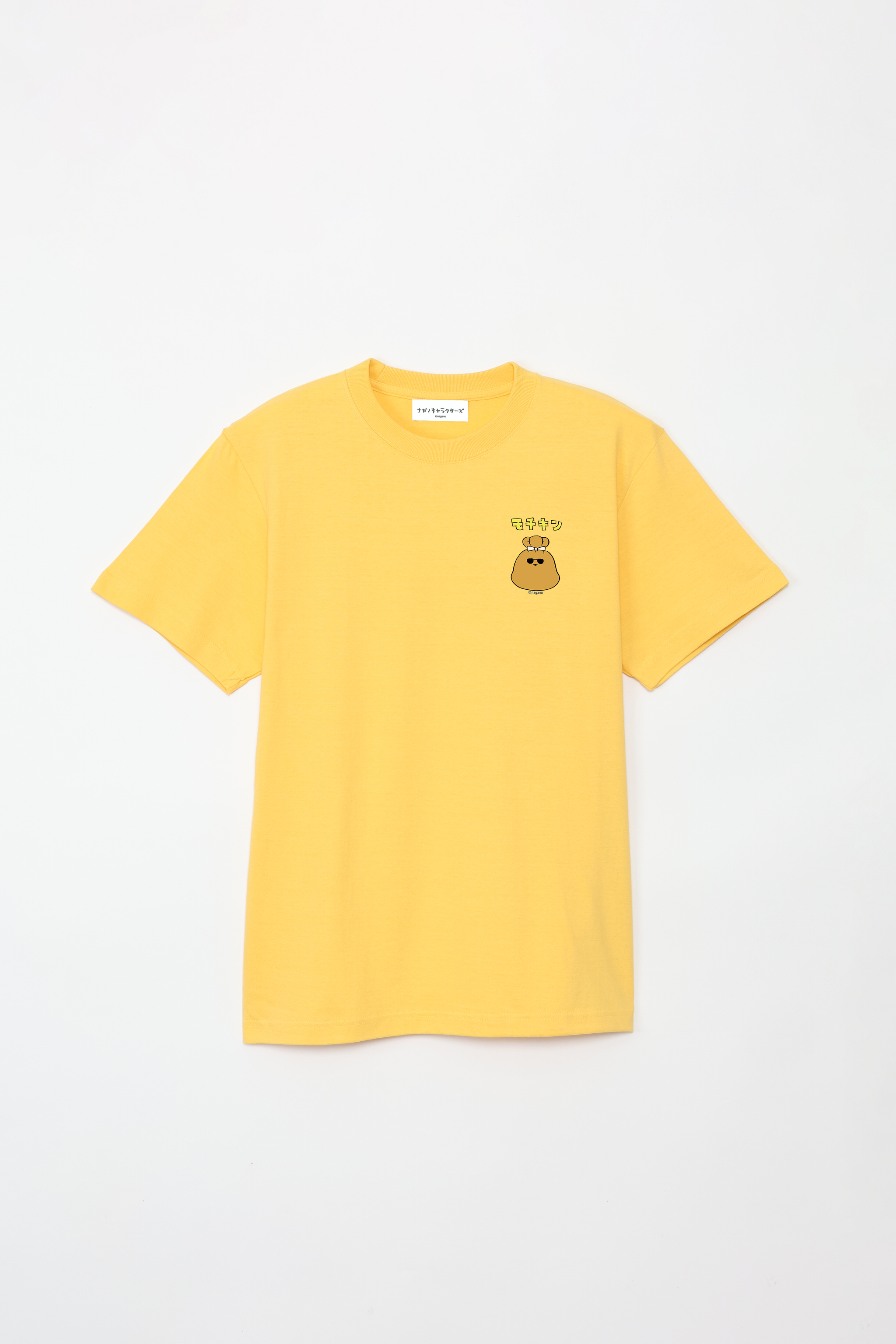 ナガノキャラクターズ Tシャツ TABERU NERU ODORU ブラック