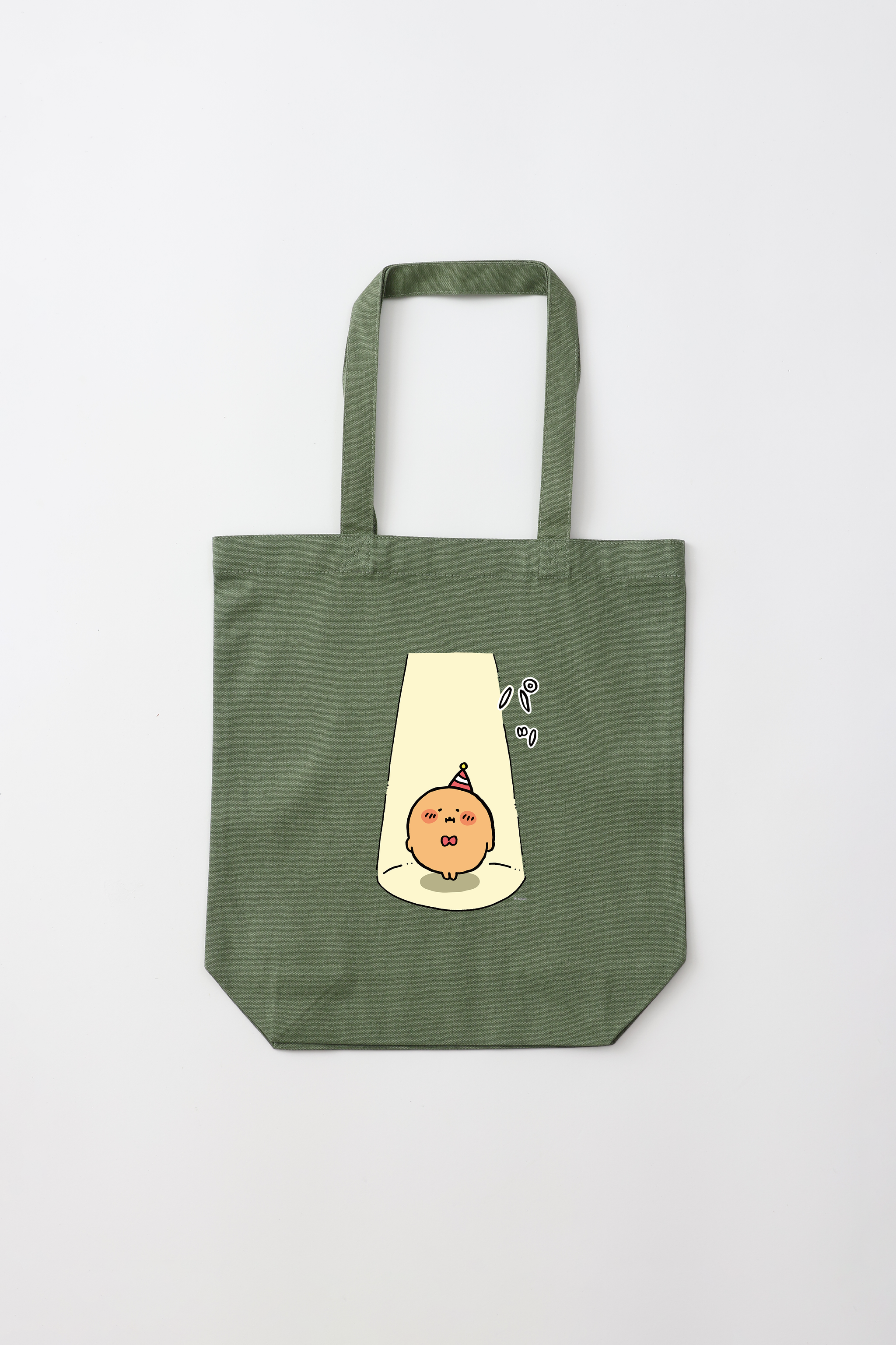 ナガノキャラクターズ もぐらコロッケ誕生日 トートバッグ Mサイズ